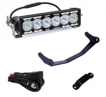 BAJA DESIGNS Can-Am LED 10 Inch OnX6+ Laser Hybrid Shock Tower Kit - Can-Am Maverick R 2024-2025, 448194 (FREE SHIPPING)