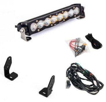 BAJA DESIGNS Polaris RZR Pro R S8 10" Light Bar Hood Mount Kit (2025), 448299 (FREE SHIPPING)