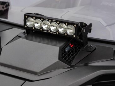 BAJA DESIGNS Baja Amber Polaris RZR Pro R OnX6+ 10" Light Bar Hood Mount Kit (2025), 448302 (FREE SHIPPING)