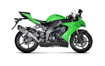 S-K10RFT5T-ZT  Akrapovic Evolution w/ Titanium HEX - '08'-09  ZX-10R (INVENTORY BLOWOUT ITEM)
