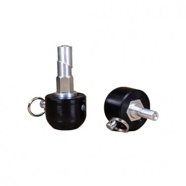 45-0760F   WoodCraft Axle Sliders - Aprilia Front Axle