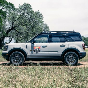 Rigid Industries 2021 Ford Bronco Sport Overland Roof Rack Mount Kit Includes (4) Ignite Pod Lights w/ Diffused Flood Optics 46716