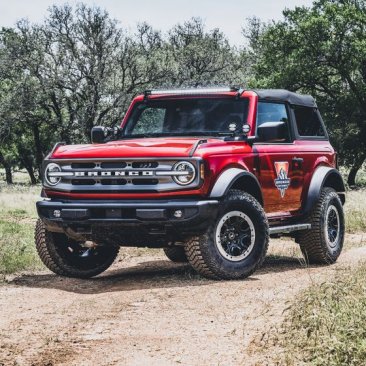 Rigid Industries Mount Kits-   2021 Ford Bronco A-Pillar Light Kit with A Set of 360 spot and a set of 360 Drive Lights  46722