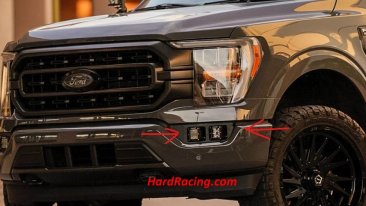 Rigid Industries Dual Fog Light Kit with D-Series Lights - 2021+ Ford F-150, 46740