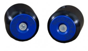 50-0232  Woodcraft Frame Sliders -  Suzuki GSX-8 R/S '23-25  Frame Slider Base Kit (Black Plastic Pucks Included)