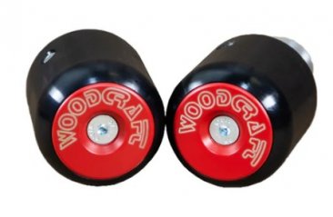 50-0232  Woodcraft Frame Sliders -  Suzuki GSX-8 R/S '23-25  Frame Slider Base Kit (Black Plastic Pucks Included)