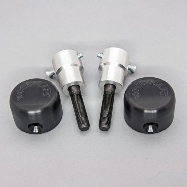 50-0342  Woodcraft Frame Sliders -  Honda CBR1000RR (17-18) Frame Slider Kit (50-1199 pucks included)