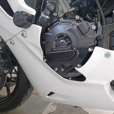 50-0342  Woodcraft Frame Sliders -  Honda CBR1000RR (17-18) Frame Slider Kit (50-1199 pucks included)
