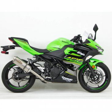 75-0144XX  HINDLE  Full  Evo Exhaust  System -   Kawasaki Ninja EX400 '18-'23