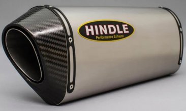 75-0232TC   Hindle Evolution Stainless Steel High Mount Full System w/ Titanium Can for Suzuki GSX8S/R  2023 - 2025