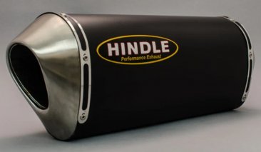 75-0459N   Hindle Evolution Stainless Steel High Mount Full System w/ Black Ceramic Can for Yamaha R9  2024 - 2025