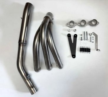 75-0459CC   Hindle Evolution Stainless Steel High Mount Full System w/ Carbon Can for Yamaha R9  2024 - 2025