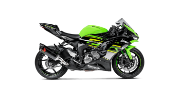 S-K6SO7-ZC  Akrapovic Carbon Slip-on w/ Carbon End - '09-'20/'21-22/'23-24  ZX-6R