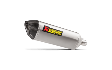 S-K3SO2-HZT  Akrapovic Titanium Slip On - '17-19  Versys-X 250/300
