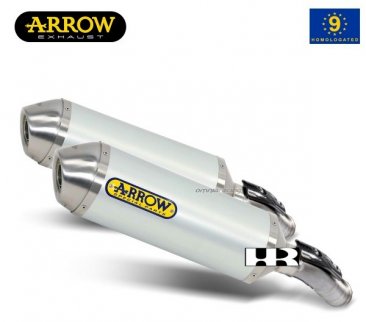 71677-XX  Arrow Exhaust - Aprilia RSV1000R / RSV 1000R Factory  '04-08   -Arrow Slip-On Exhaust