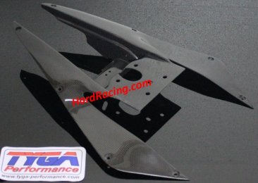 Tyga Carbon Fiber Seat Seat Cowling Set, STREET, CUP STYLE, BPFS-0142 - '15-'21 KTM RC390