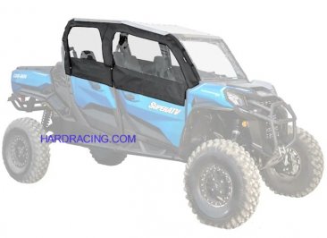 UTV- SuperATV  CAN-AM COMMANDER PRIMAL SOFT CAB ENCLOSURE UPPER DOORS   SE-CA-T-001#COM,  SE-CA-COM4-001#COM