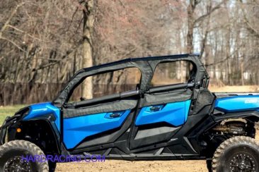 UTV -  SuperATV  CAN-AM MAVERICK SPORT PRIMAL SOFT CAB ENCLOSURE UPPER DOORS   (SE-CA-T-001 ,SE-CA-COM4-001)