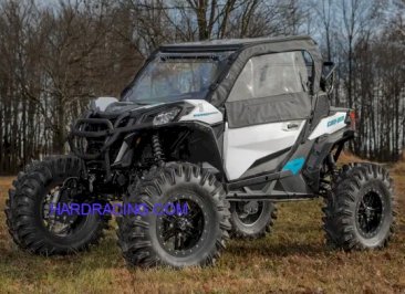 UTV -  SuperATV  CAN-AM MAVERICK SPORT PRIMAL SOFT CAB ENCLOSURE UPPER DOORS   (SE-CA-T-001 ,SE-CA-COM4-001)
