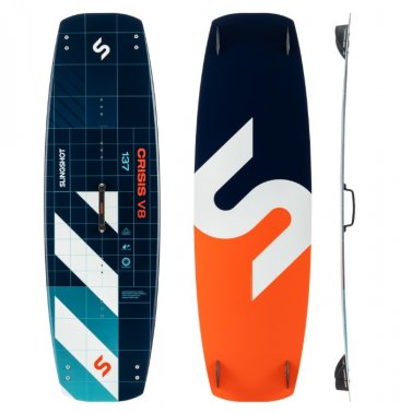 Slingshot CRISIS V8 Kite Board Twin Tip (FREE EXPRESS SHIPPING)