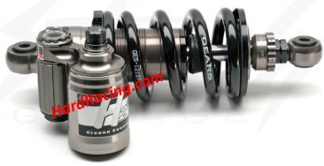 GEARS-1002  Gears Racing Hill-2 Rear Coilover Shock for 2014-2020 Honda Grom / Grom SF (BLACK SPRING)
