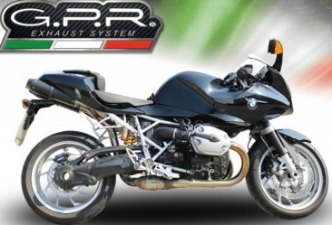GPR Exhaust 'Carbon Look' Dual Silencer Slip-ons - BMW R1200S 2006>2008