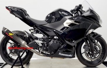 Graves Motorsports Full System SS-CF-CF for 2018-19 Kawasaki Ninja EX400, EXK-18EX4-FSC