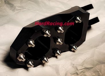 OTB-GROM-footpegs  OTB Prototypes Black Billet Aluminum MX Style Footpegs - '13-'24 Honda GROM / GROM SF / GROM RR / MONKEY - IN STOCK