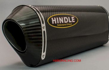 75-0739CC   Hindle Full Stainless Exhaust w/ Evolution Carbon Fiber Can  RC390 2019-21