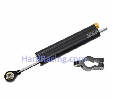SD008 SD 008   Ohlins BLACK Universal Steering Damper, (BARE DAMPER) no mount kit