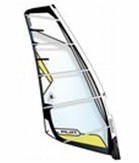 Gaastra Windsurf Sails-Gaastra Pilot Windsurfing Sail 7.0 White/Yellow gapi7010zz