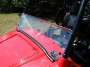 UTV Windshields -EMP Polaris RZR Half Windshield