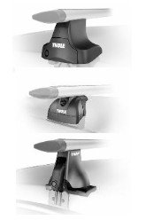 Thule Complete AERO Roof Rack System with Car Specific kit   THULE-AERO