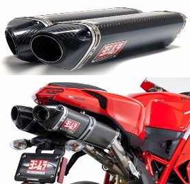 1515272  Yoshimura TRC Dual Carbon Slip-on  - Ducati 848/EVO, 1098, '07-'10 1198