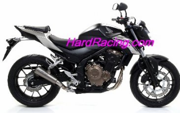 Arrow Exhaust - Honda  CB 500 F  2016-17 -Arrow Slip-On Exhaust  71640MI, 71804-XX