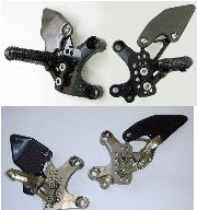 ATTACK REAR SETS -'08-'09   848 Ducati  510110G, 510110B