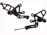 05-4131EB  Woodcraft Rear Sets - Kawasaki Ninja EX250 '08-13 / Ninja 300 13-14 (Non ABS Model)