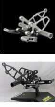 05-x130B  Woodcraft Rear Sets - Kawasaki  EX250  '88-'07