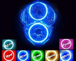 BUELL-HALOS  COLOR CHANGING PLAZMA  LED HALO LIGHT KITS - Buell