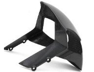 CDT - Ducati-1098 '07-'08, 1098R '07-'09, 1198 '09-'11,848 '08-'10, 848 Evo '11-'13  -Carbon Front Mudguard - 696 Type   35811,  210787