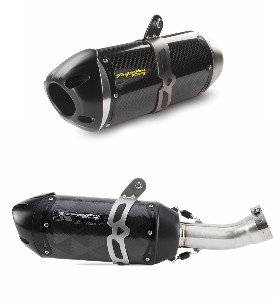 005-4070105-S1, 005-4070107-S1B    TWO BROTHERS - S1R Series Full System  '15-16   FZ07 MT07
