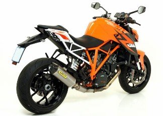 Arrow Exhaust - KTM 1290 Super Duke R '14-16 - Arrow Exhaust Slip On  71613MI, 71820-XX