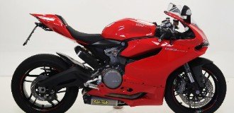 Arrow Exhaust - Ducati 2015-2016  Panigale 899   -Arrow Slip On Race Exhaust  (71525GPX, 71836PK)