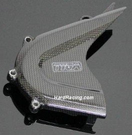 Tyga Carbon Fiber Sprocket Cover BPCC-7131 - '15-'21 KTM RC390