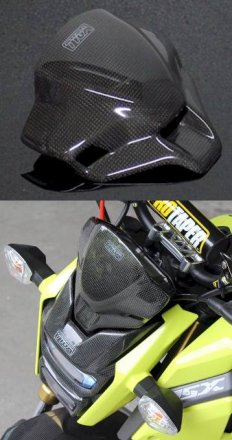 BPCX-7728  Tyga Performance Carbon Fiber Fly Screen - Honda GROM "SF ONLY" - IN STOCK