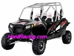 UTV Pro Armor - 2012 RZR XP900 4 GRAPHIC KIT - LIQUID SILVER NO CUT OUTS  P121409LS