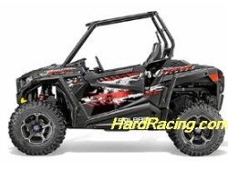 UTV Pro Armor - RZR 900XC LOWER DOOR INSERT GRAPHIC KIT- STEALTH BLACK 2015  P159210SB