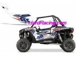 UTV Pro Armor - XP1K LOWER DOOR INSERT GRAPHIC KIT- WHITE LIGHTNING   P151210WL