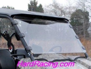 UTV Windshields - Yamaha Viking Scratch Resistant Full Windshield  WS-Y-VIK-70