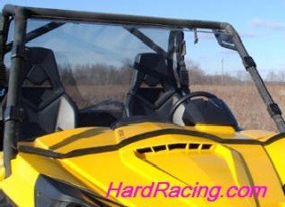 UTV Windshields - Can-Am Commander 800/1000 Scratch Resistant Full Windshield    WS-CA-COM-70